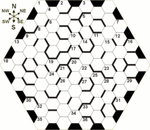 Hexagon Crossword #2